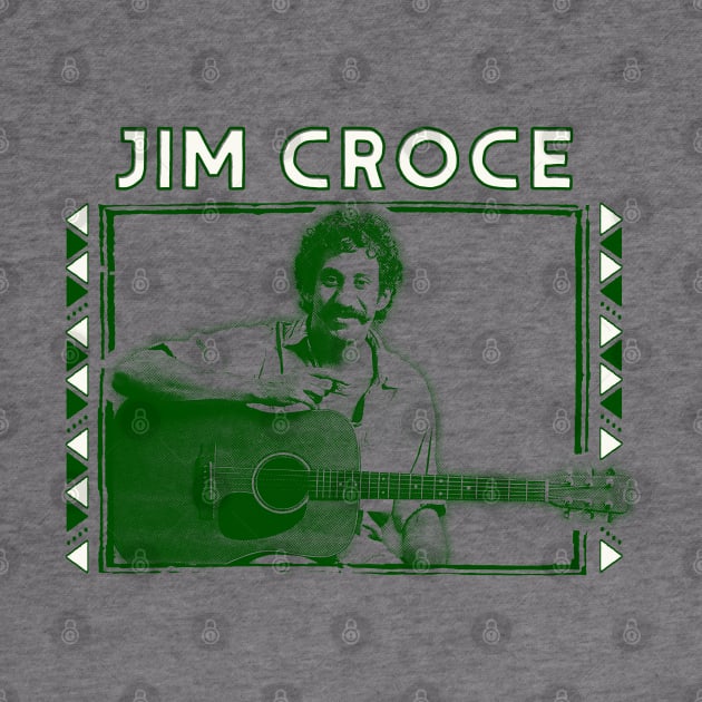 Jim Croce // Retro Fan Artwork Design by DankFutura